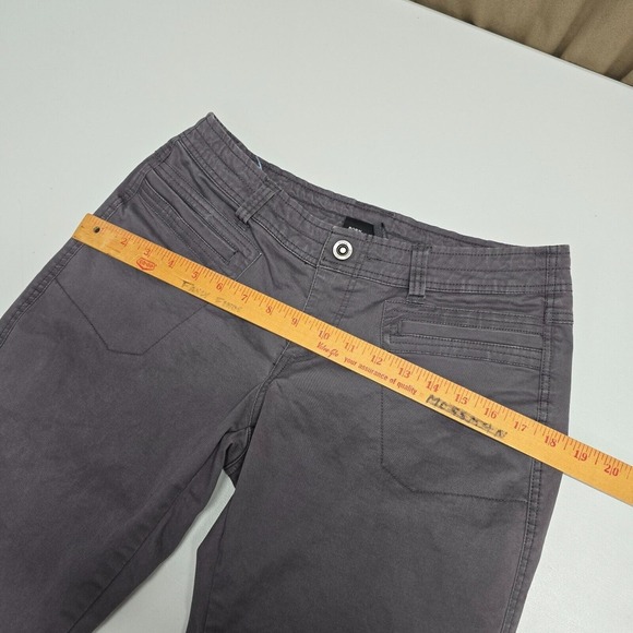 Kuhl‎ Freya Pants Womens 4 Regular Gray Drawstring Stretch Straight Hiking Trail - Picture 12 of 16